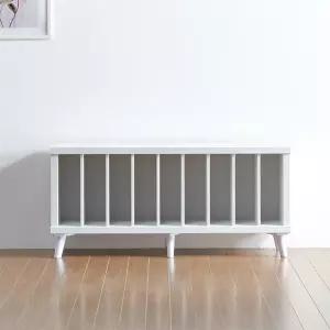 [우아미가구]유티 와이드 정리 책꽂이 1단 책장 1200