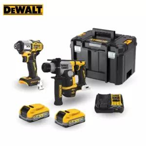 디월트 DCK2145S2T 20V MAX 충전 임팩드릴 + 로타리 해머 드릴 + 파워스텍 3.5Ah 2개 콤보세트 (DCF845N + DCH172N)