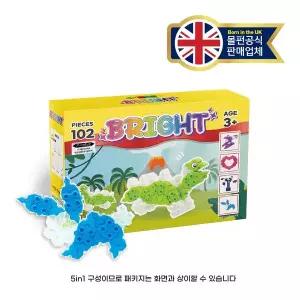 [몰펀] 5in1 브라이트 스카이블루 (3세+) 단품 STEM 과학교구 블록 블럭