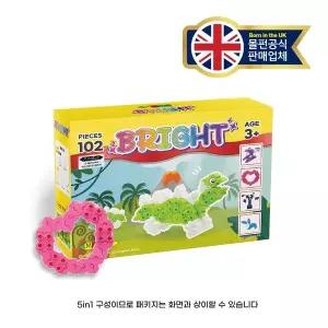 [몰펀] 5in1 브라이트 핑크 (3세+) 단품 STEM 과학교구 블록 블럭