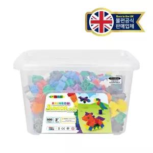 [몰펀] 주니어 레인보우 500 (3세+) 단품 STEM 과학교구 블록 블럭