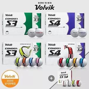 [볼빅]볼빅 콘도르 S3 S4 DL360 골프볼 우레탄 화이트 12구