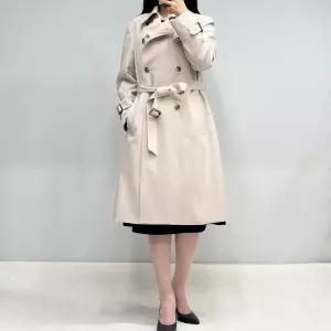 [꼼빠니아]25SS 베이지 벨티드 트렌치코트 FS2WCH010900140LB