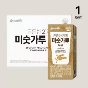 그레인랩 든든한 21곡 미숫가루두유 40팩 x 1박스