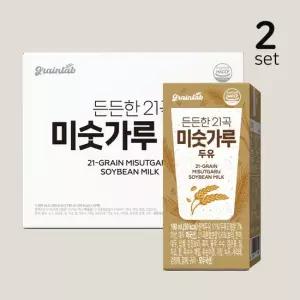 그레인랩 든든한 21곡 미숫가루두유 40팩 x 2박스