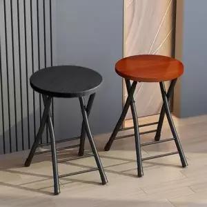 [텐바이텐]접이식 원목 스툴 간이의자 원룸 인테리어 미니 폴딩체어