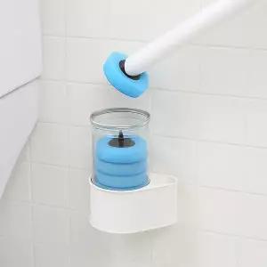 크린리빙 이지스틱 일반형 변기 클리너 화장실 욕실 청소솔 무타공 벽걸이 리필 세정제 세트