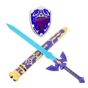 마스터소드 젤다의전설 야숨 왕눈 세트 칼 방패