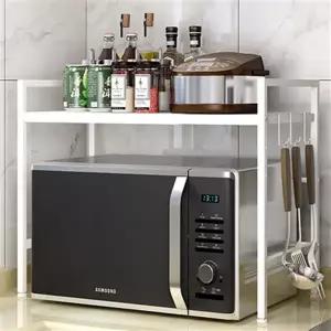 테이블형 전자 레인지 선반 다이렉 2단 전자 레인지 선반 수납