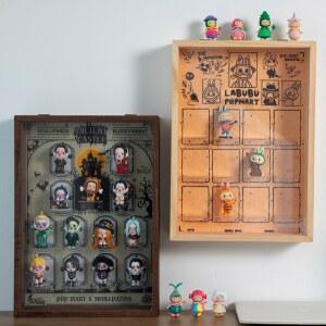 피규어 액자 케이스 투명 스컬판다 디스플레이 장식 릴 진열장 벽걸이 박스 팝마트