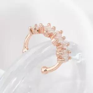 14Kgp 패션 이어커프 라일라 귀찌 페이크 피어싱 귀안뚫는귀걸이