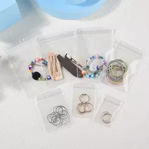 타공 pvc 미니 지퍼백 키링 열쇠고리 만들기 DIY 재료 악세사리 키홀더 부자재 파우치