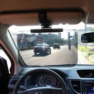 차량용 운전석 썬바이저 햇빛가리개 자동차 앞유리 자외선차단 눈부심방지 야간운전