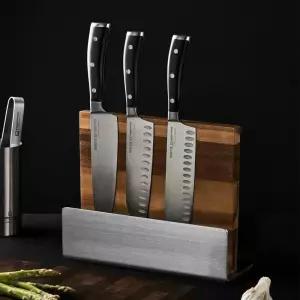 바겐슈타이거 헤리티지 칼블럭 아카시아 원목 스텐 자석거치대