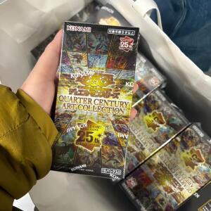 유희왕 카드    유희왕 QCAC 25주년 일본판 쿼터 센추리 아트 컬렉션 보충팩 서프라이즈 선물