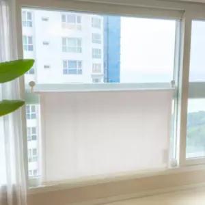 코드86 부착식 이불 건조대 창문 유리창 길이조절