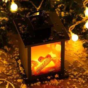 led 벽난로 무드등 감성 테이블 소형 led 불멍 무드등 모닥불 조명 인테리어 장식용 램프 장식