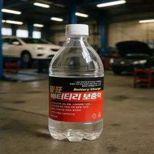 배터리 전해액 밧데리액 증류수 이온교환수전해질 보충액 노화 부식 방지 900ml 1개