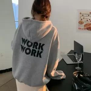 [라일리여성의류] Rly 여자 겨울 후드티 빅 레터링 기모 오버핏 후드