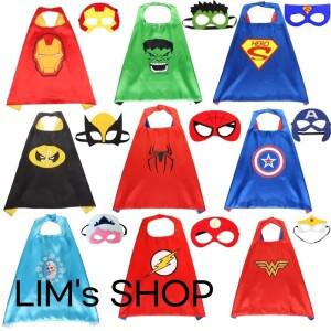 할로윈  영화 어벤저 스 럭셔리  망토 정의 슈퍼    프레 마스크 선물 완구