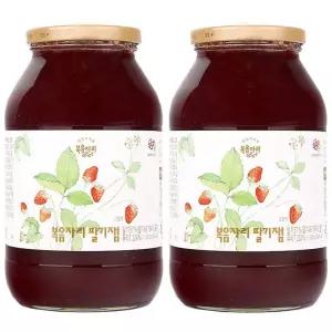복음자리 딸기잼 1.3kg x 2개