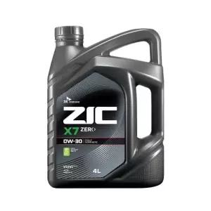 SK엔무브 엔진오일(가솔린) ZIC X7 ZERO 0W-30 4L