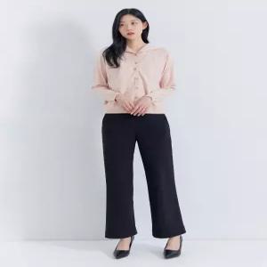 [지센] 핏센 와이드 밴딩 기모 슬랙스 LOPTPA02_BK