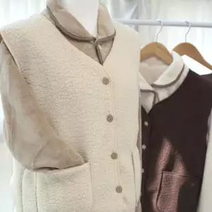 [라일리여성의류] Rly 수면조끼 히트 후리스 뽀글이 조끼 퍼