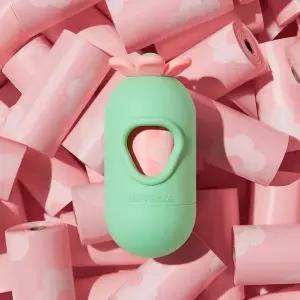 VETRESKA 플로라 강아지 향기나는 배변봉투 풉백 디스펜서 세트(라벤더향)