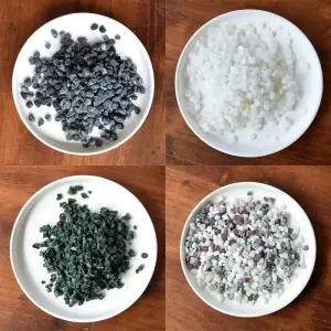 원예용 수족관용 조경석 스톤 (약 3Kg)/자갈/돌/어항/수족관/칼라/수경/색/바닥재/조경/구피/흑사/정원/오