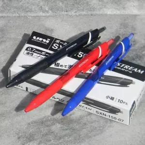 유니 제트스트림 0.7mm 유성볼펜 1다스 10자루/필기용/문구/선물/고급/볼펜/세트/잘써지는/부드러운/멀티펜