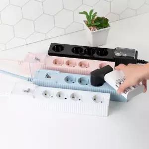 [파워존](강남점) 웨이브 자동소화 개별스위치 멀티탭 2구~6구 택1