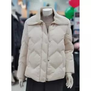 이헌영 세이브존05 중년 니트카라 경량구스 25DT5006H5