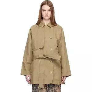베이스레인지 카키 클라보 트렌치 코트 OUCC OC AU25 TP868319128