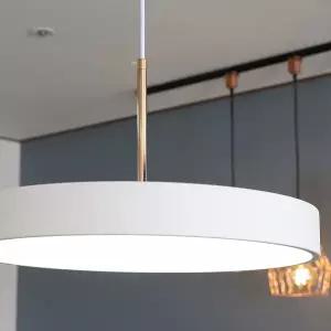 비츠온 플래티아 LED 식탁등 화이트 펜던트 조명 주백색 인테리어조명