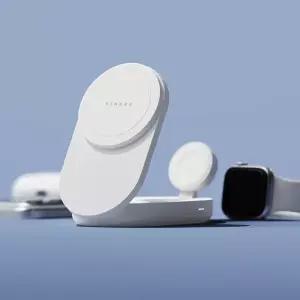 링케 맥세이프 충전기 Qi2.2 25W 3in1 마그네틱 초고속 무선 충전 폴딩 스탠드 멀티 거치대