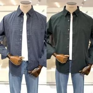 [갤러리아] 에디션 25F/W 남성 겨울 소프트 브러쉬드 라이트 플란넬 셔츠 NNF4WC1992 2종