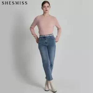 SHESMISS)] 세미 배기핏 데님팬츠 택가격 178000원)