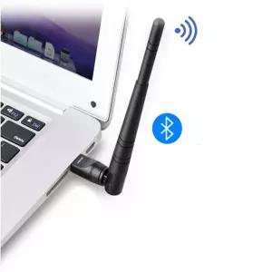 고속전송 블루투스 동글이 v6.0 안테나 저지연 멀티페어링 무선 USB 어댑터 송수신기 리시버 PC 컴퓨터