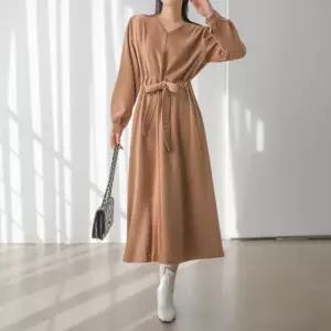 빅사이즈 512 매블브이벨티드롱원피스 DWBQ381