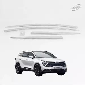 기아 스포티지 NQ5 빗물막이 경동 크롬 썬바이저 D242