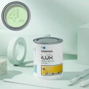 삼화페인트 아이럭스멀티 플랫(무광) 4L 아이방 안심 벽지페인트 아토피알러지케어 인증