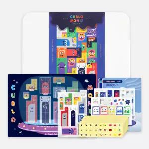 매직큐브 큐블로 모니즈 자석 블럭 블록 유아 수학 교구 장난감 놀이 