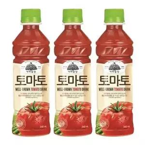 웅진 가야농장 토마토농장 340ml x24페트 (WFKB0A2)