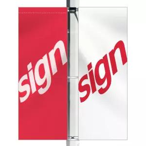 가로등배너 - FRP기본형 거치대 베너현수막 사인 가로등