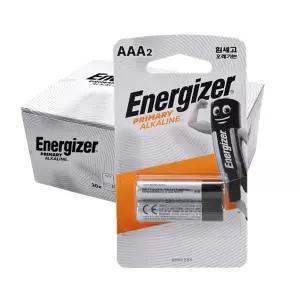 프라이머리 알카라인 건전지 1.5V AAA 40개입 장난감 시계 리모컨 배터리