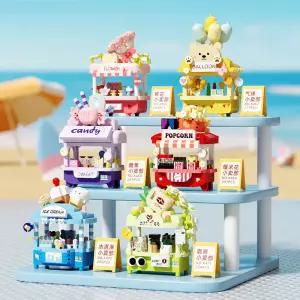 나노블럭 미니 푸드코트 6종 세트 1658조각(PCS)