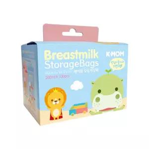 [케이맘] 일회용 모유저장팩 200ml 100매