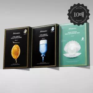 제이엠솔루션 꿀광/청광/물광 프리미엄 마스크 플러스 10매