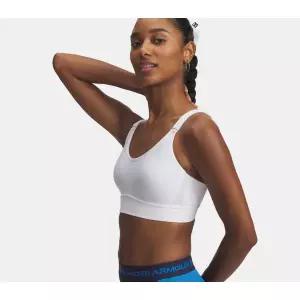 [언더아머](의정부점)1384123 - 101 화이트 여성 인피니티 2.0 미드 스포츠 브라